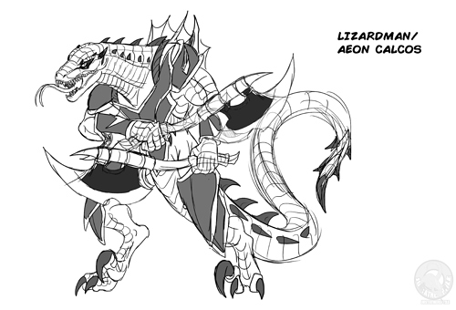 Lizardman-Aeon Calcos