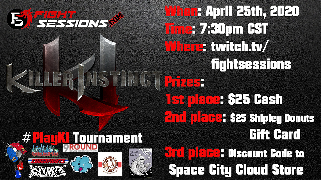 Fightsessions Playki Tournament 4 25 20 Tournaments Killer Instinct Forums killer instinct forums