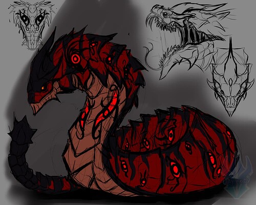 SERPENT OF RAGE CONCEPT