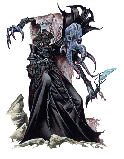 Lovecraft Chulhu / D&D Mind Flayer character - Game Suggestions